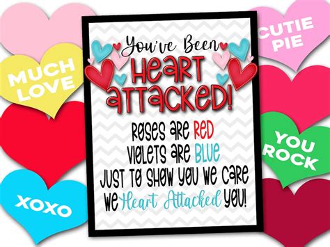 You Ve Been Heart Attacked Printable